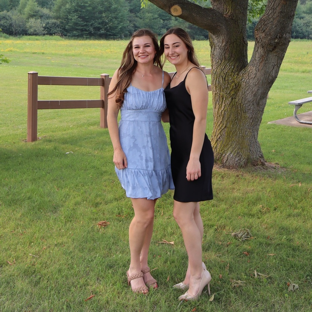 Speechless Sky Blue Smocked Dress